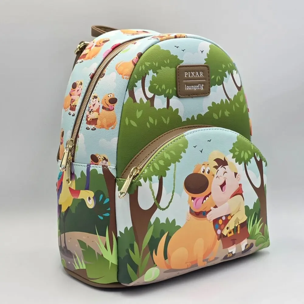 Loungefly Disney Pixar Up Dug & Russell Mini Backpack New